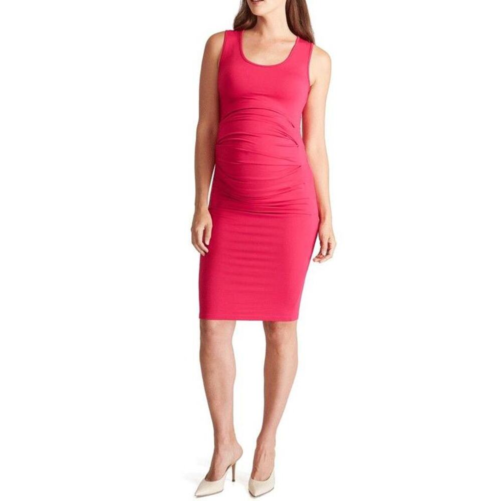 Ingrid & Isabel Maternity Tank Dress - Pink - SM